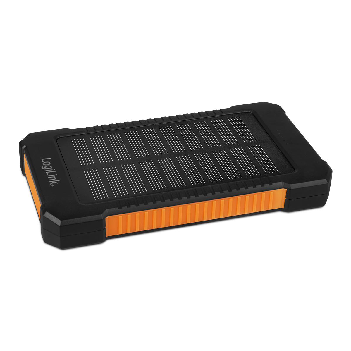 Solar Powerbank 8000 mAh, mit LED-Taschenlampe