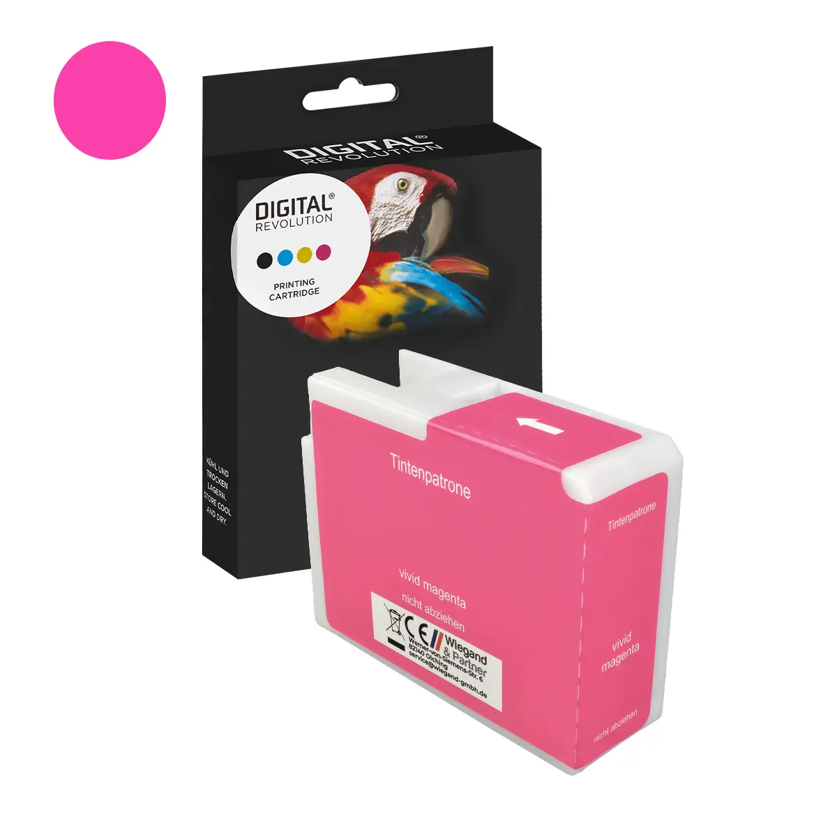 Epson T47A3 - alternative Patrone 'magenta' 50 ml | 4.151 Seiten - Digital Revolution