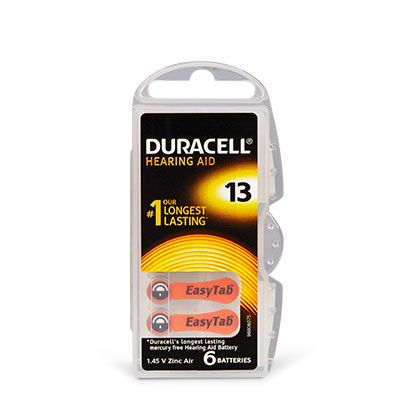 Duracell Knopfzellen 'AE13' 1,45V 6 Stück