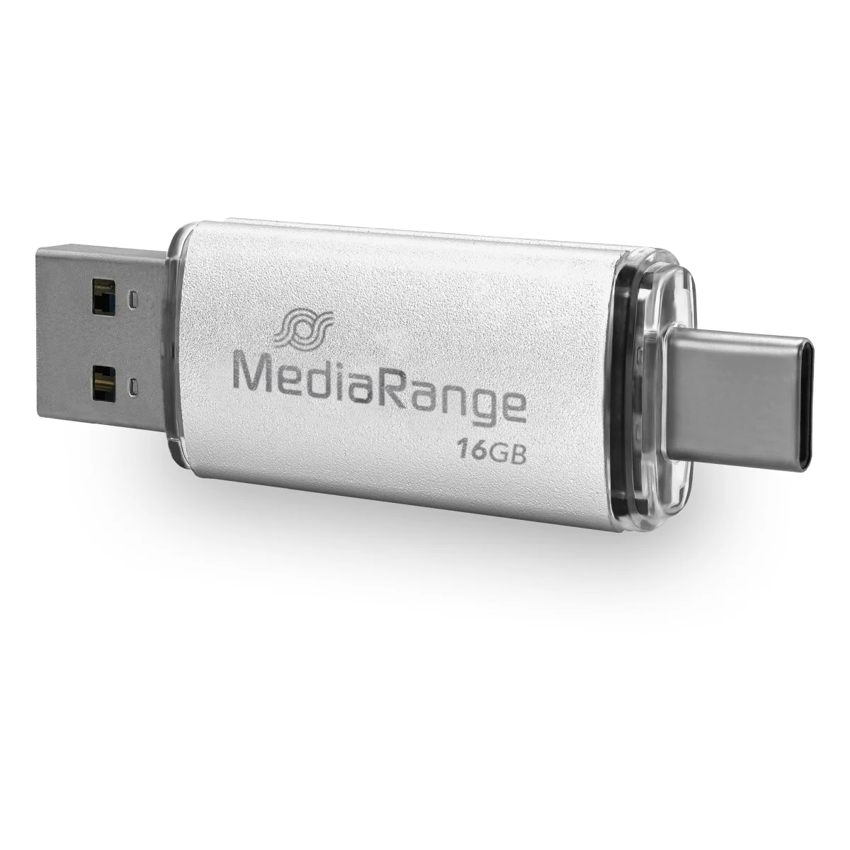 MediaRange USB Stick 3.1 Kombo-Speicherstick, mit USB Type-C™ Stecker - 16 GB