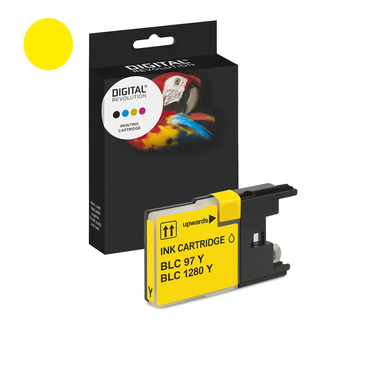 Brother LC-1280 Y - alternative Reinigungspatrone 'gelb' 15,8 ml - Digital Revolution