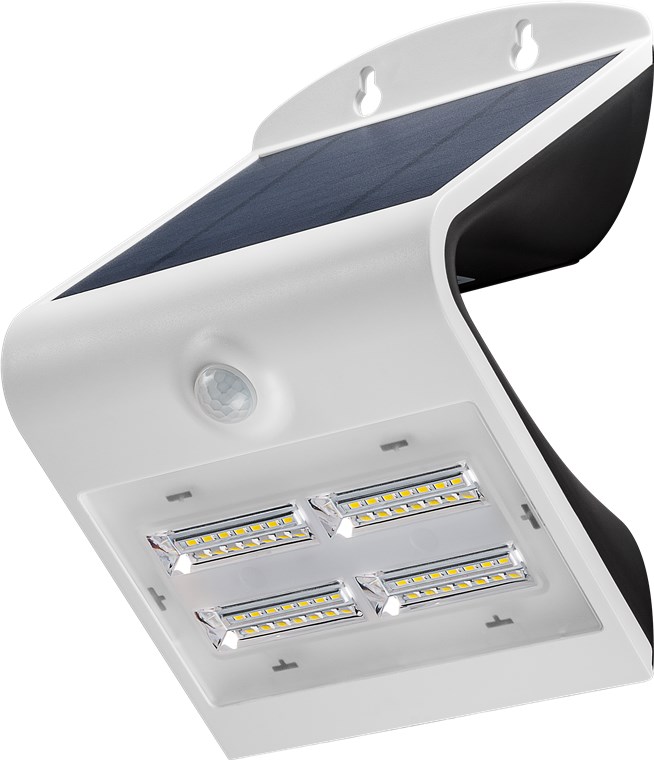 Goobay LED Solar-Wandleuchte mit Bewegungsmelder 3,2 W