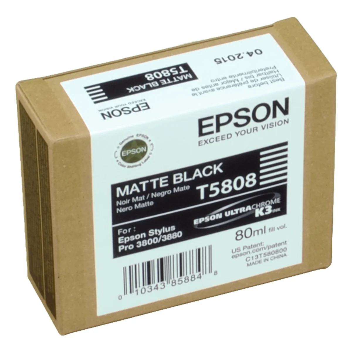 Epson Tinte C13T580800 matt schwarz