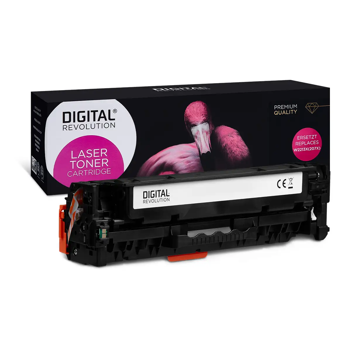 HP 305A, 304A, 312A, 718 M - alternativer ECO Toner 'magenta' 2.600 Seiten - Digital Revolution