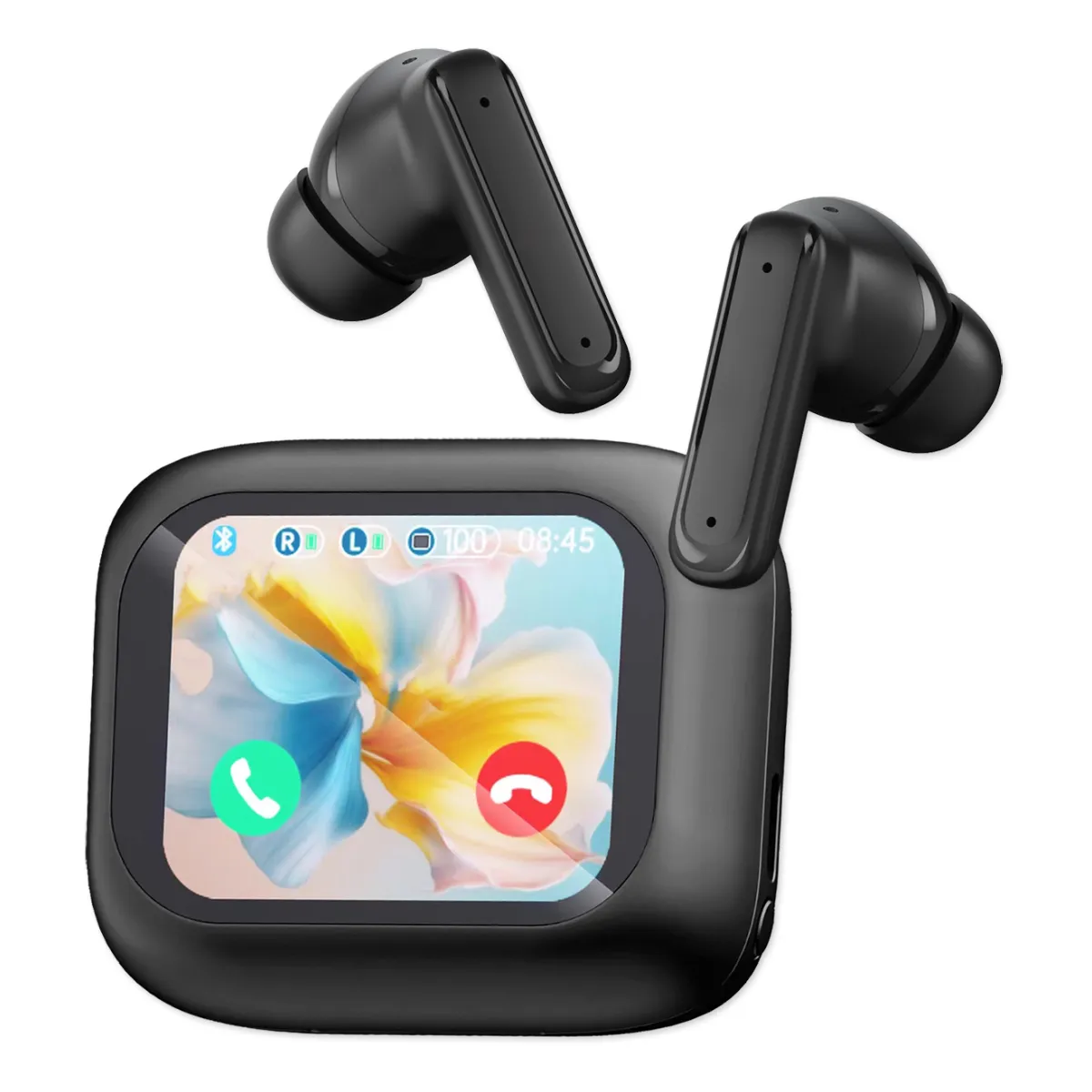 Fontastic TWS In-Ear Kopfhörer + Smart Case, schwarz