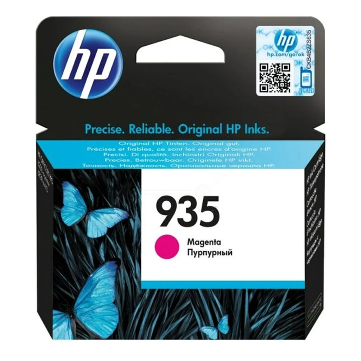 Druckerpatrone HP 935 magenta 4,5 ml | 400 Seiten (C2P22AE)
