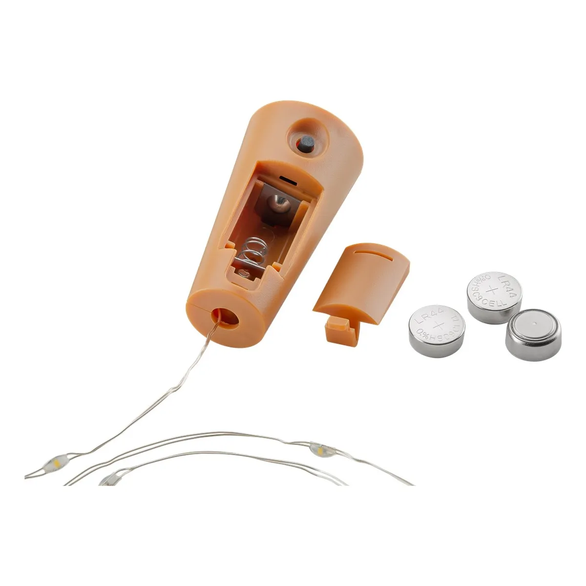 Goobay 10er LED-Flaschen-Lichterkette, inkl. Timer