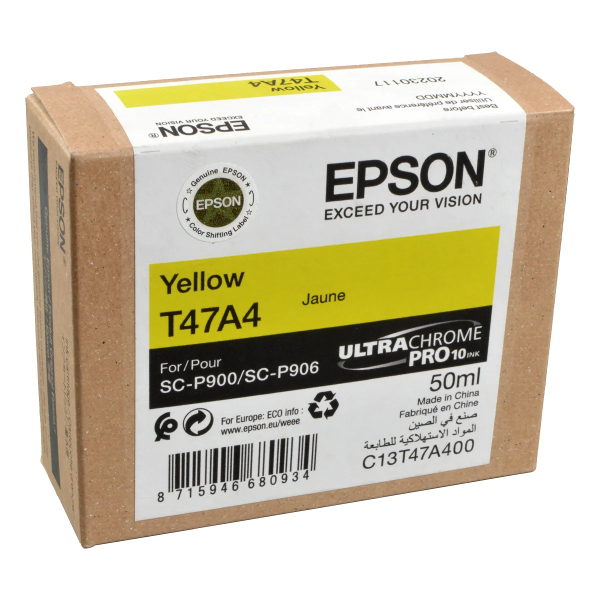 Epson Tinte C13T47A400 T47A4 yellow