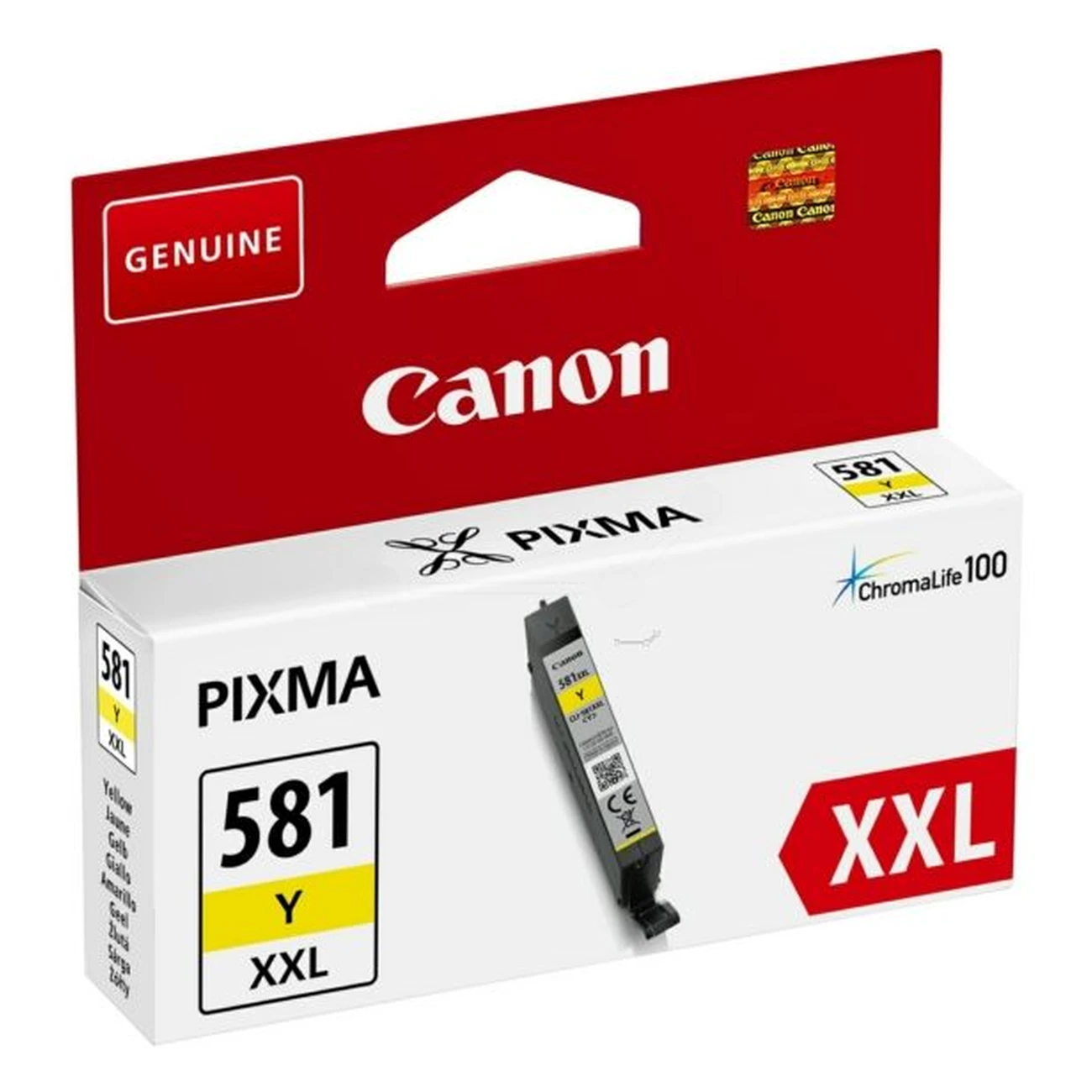 Druckerpatrone Canon CLI-581 YXXL gelb 11,7 ml | 825 Seiten (1997C001)