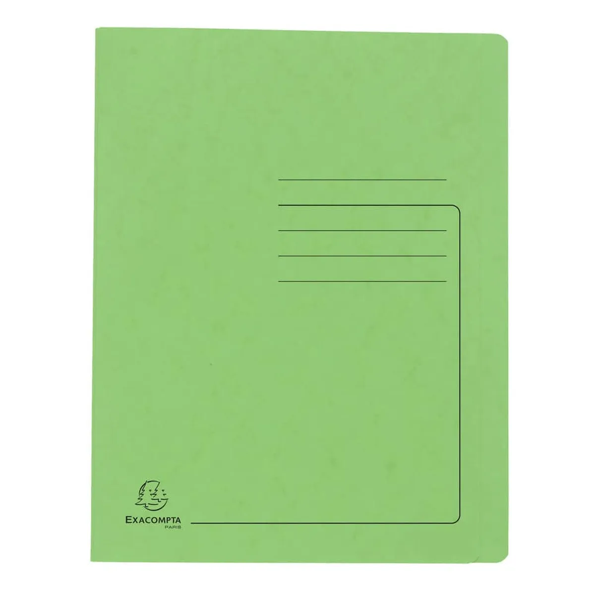 EXACOMPTA Schnellhefter - A4, 350 Blatt, Colorspan-Karton, 355 g/qm, lindgrün