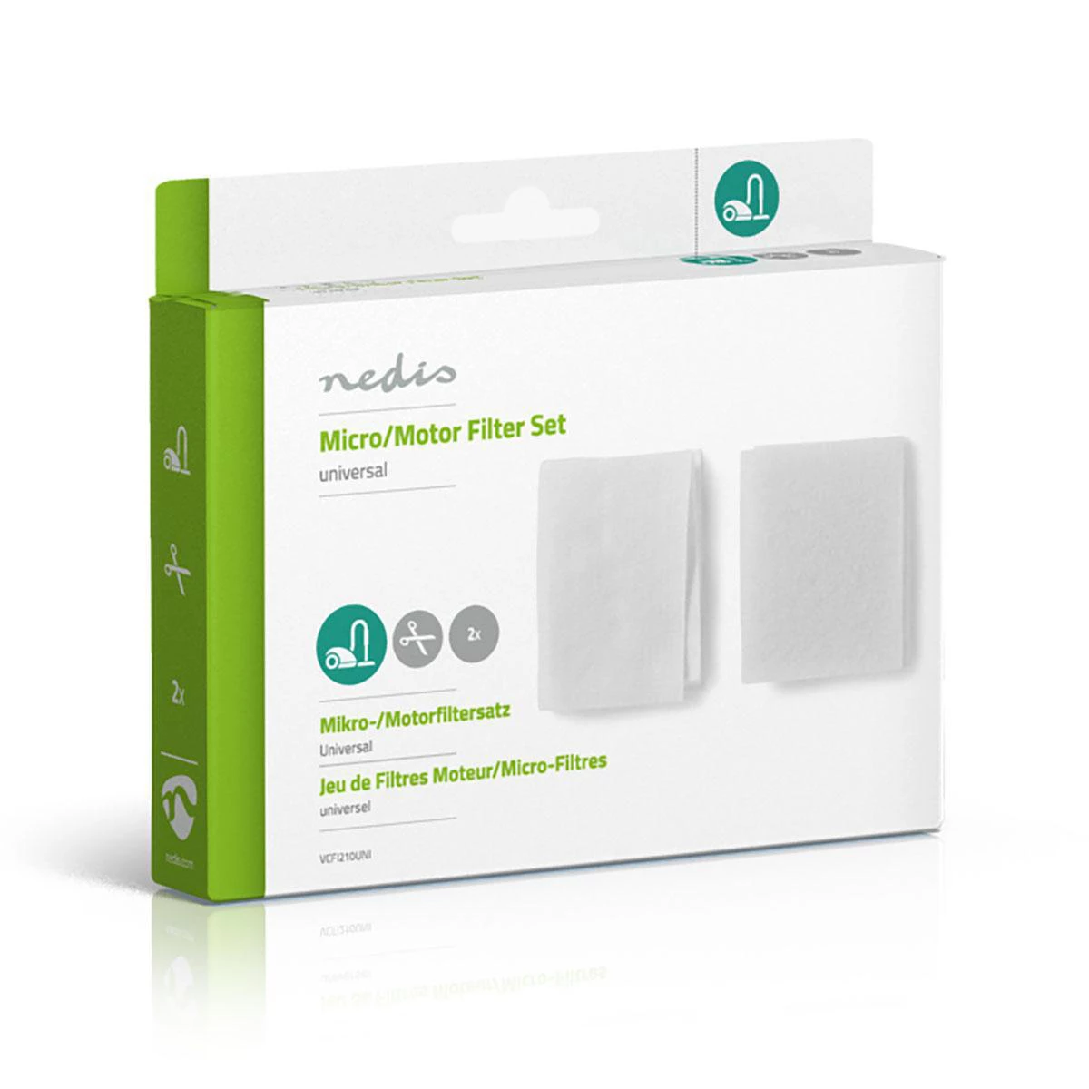 Nedis Universal-Staubsauger-Filter-Set