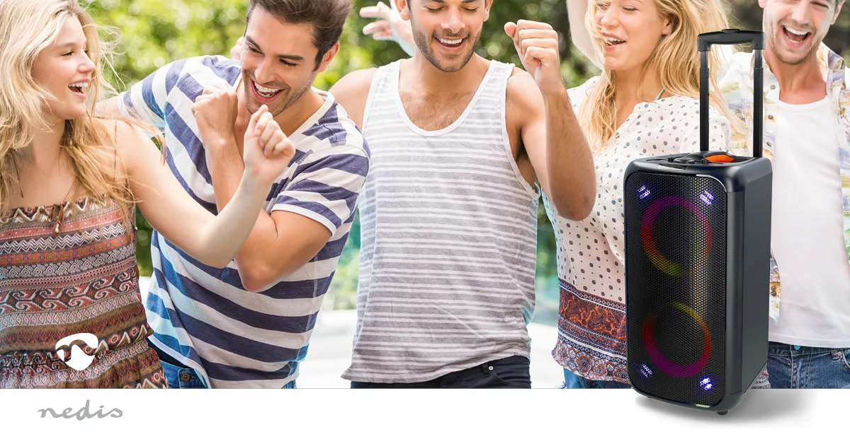 Nedis Bluetooth®-Party-Lautsprecher