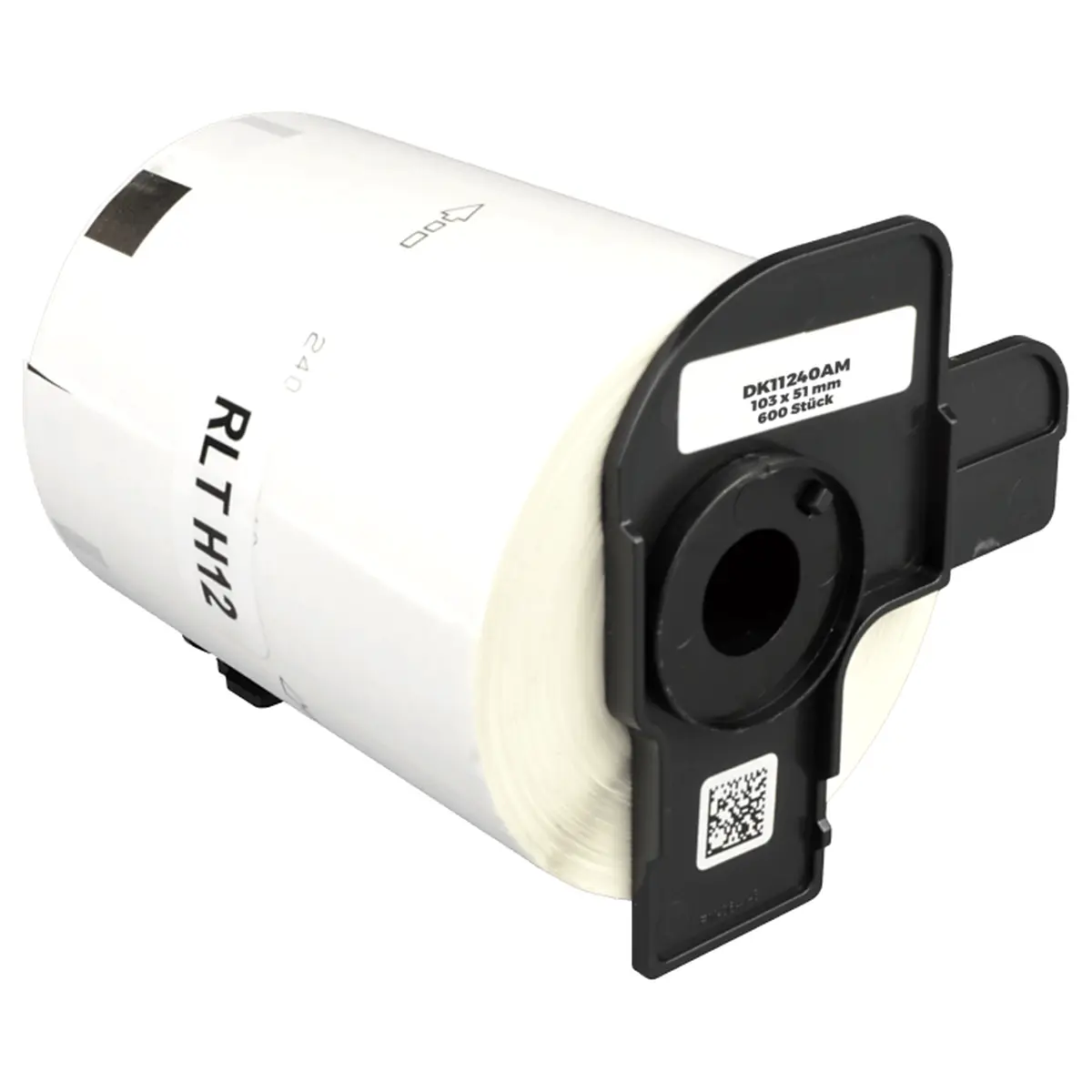 Brother DK-11240 - alternative Etiketten 'weiß' 102x51mm 600 Stück pro Rolle - Digital Revolution