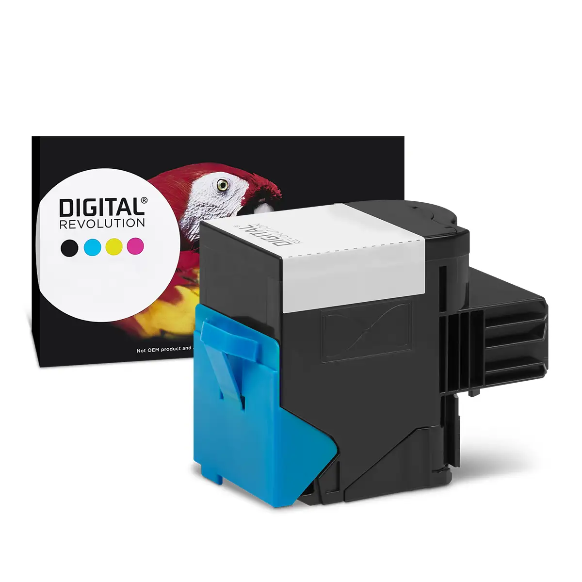 Lexmark 700H2 - alternativer Toner 'cyan' 3.000 Seiten - Digital Revolution Lexmark 700H2 - alternativer Toner 'cyan' 3.000 Seiten - Digital Revolution