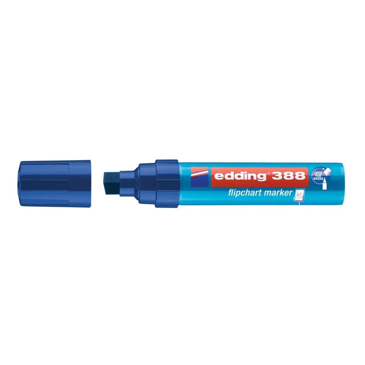 Edding 388 Flipchartmarker - 4 - 12 mm, blau