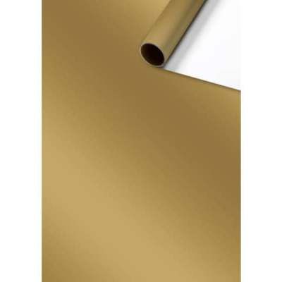 Geschenkpapierrolle - 70 cm x 5 m, gold