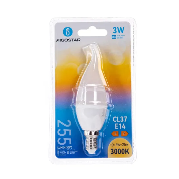Aigostar LED 'Kerze', 3W, 270°, E14