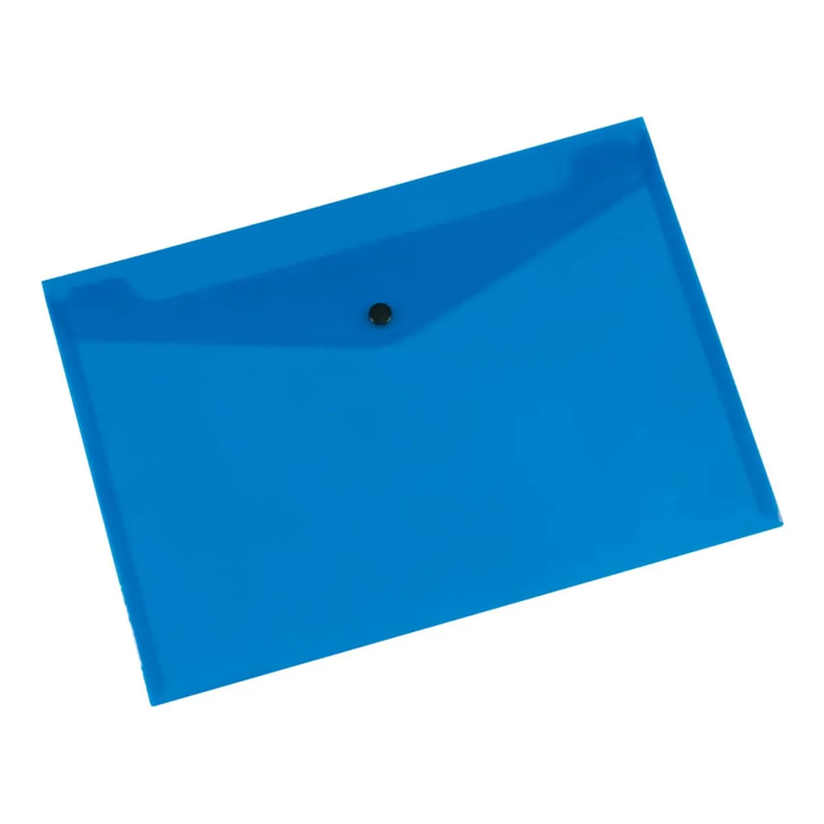Q-Connect Dokumentenmappe - blau, A4 bis zu 50 Blatt