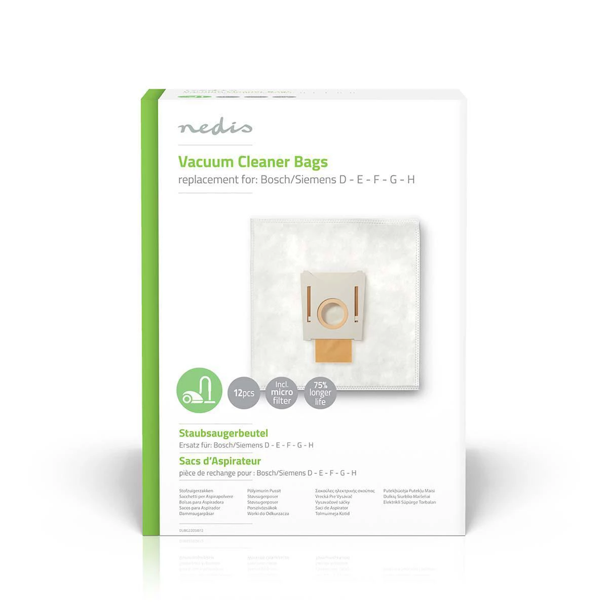 Nedis Staubsaugerbeutel