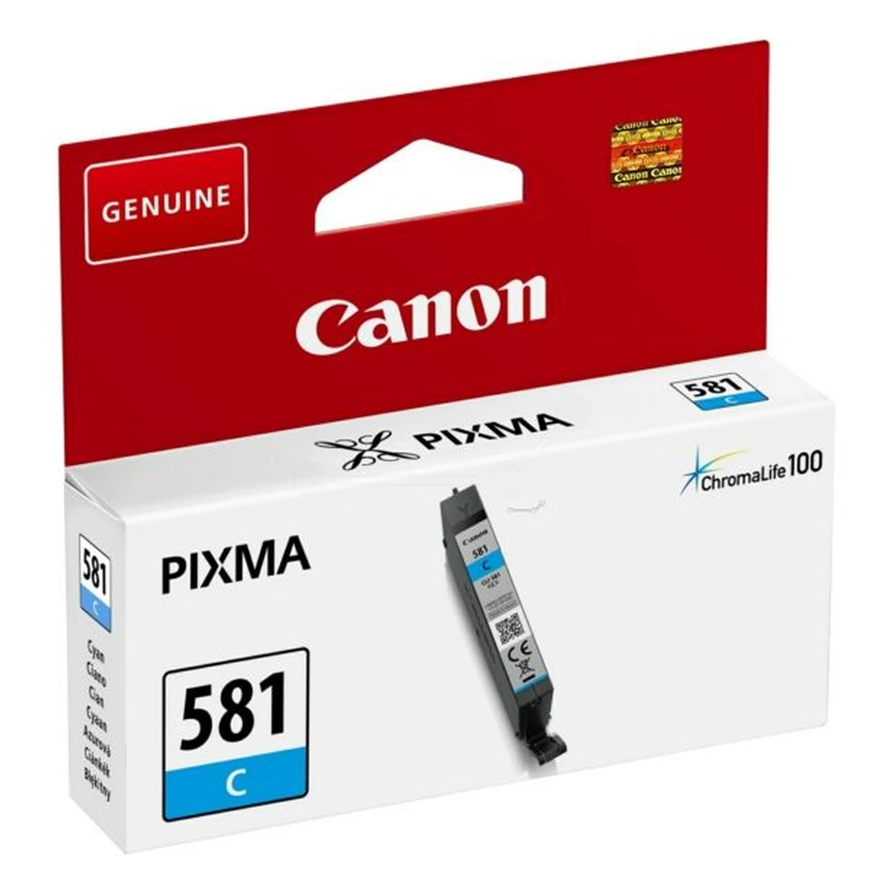 Druckerpatrone Canon CLI-581 C cyan 5,6 ml | 259 Seiten (2103C001)