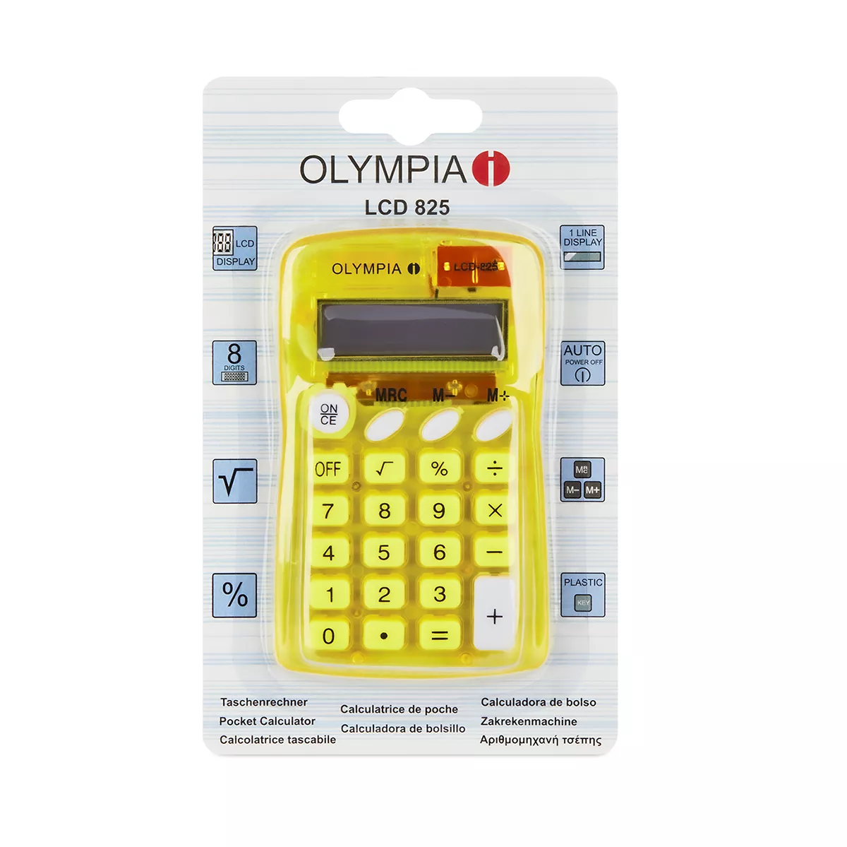 Taschenrechner OLYMPIA LCD 825