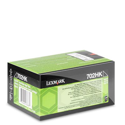 Lexmark 702HK Toner schwarz 4.000 Seiten (70C2HK0)