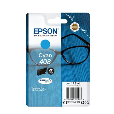 Epson Druckerpatrone '408' cyan 14,7 ml
