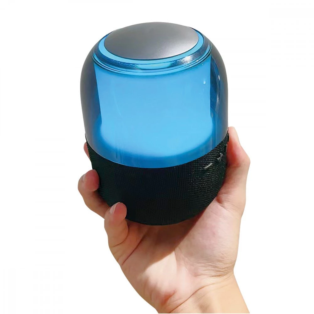 Fontastic Drahtloser Lautsprecher, 8Watt, 360-Grad-LED-Licht