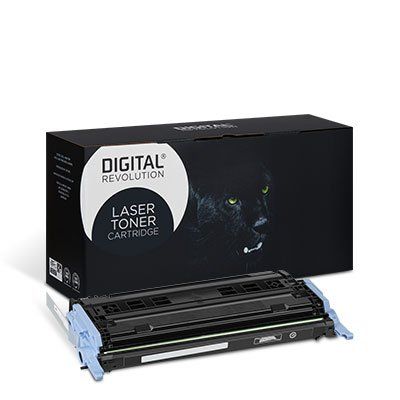 HP/Canon Q6000A, 707BK - alternativer ECO Toner 'schwarz' 2.500 Seiten - Digital Revolution