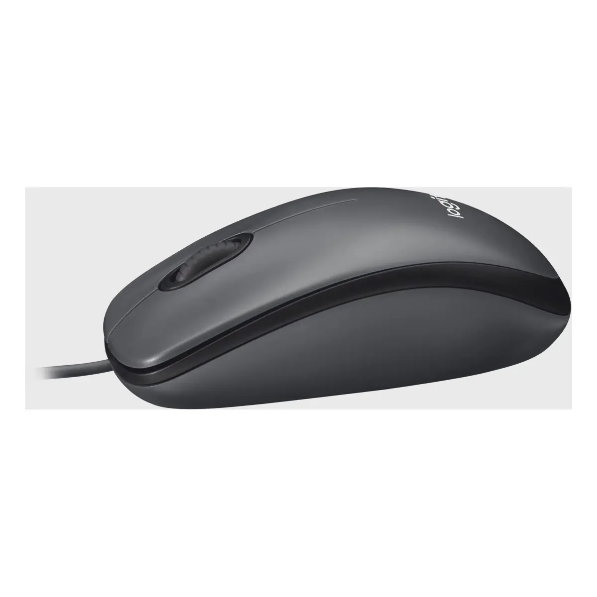 Logitech Mouse M100 grau