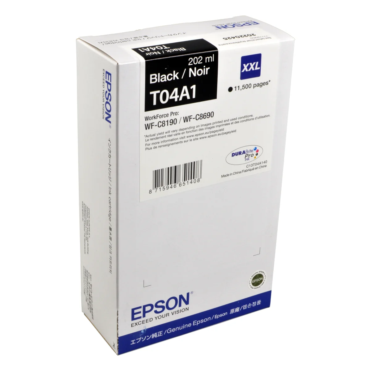 Epson Tinte C13T04A14N C13T04A140 black XXL