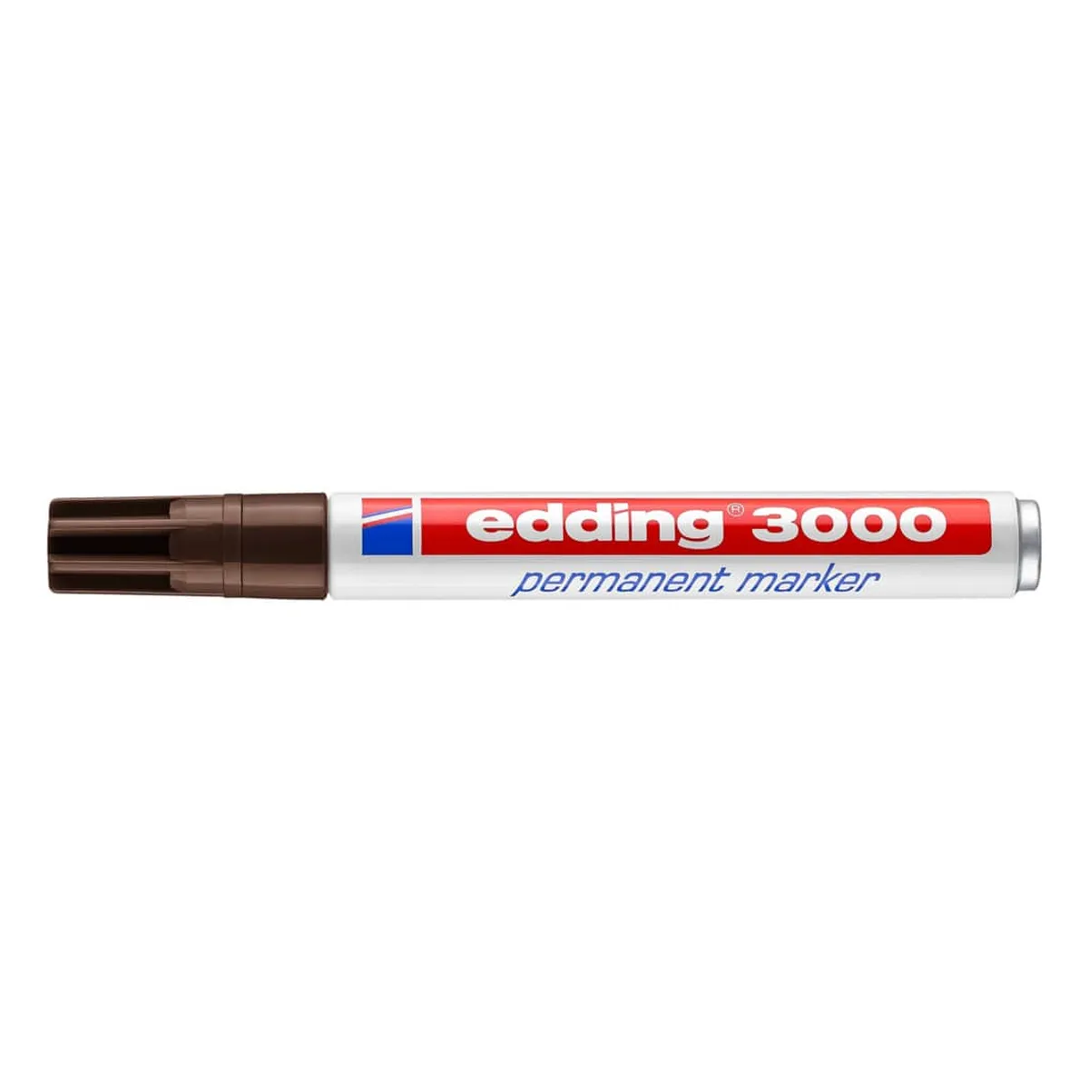 Edding 3000 Permanentmarker - nachfüllbar, 1,5 - 3 mm, dunkelbraun Edding 3000 Permanentmarker - nachfüllbar, 1,5 - 3 mm, dunkelbraun