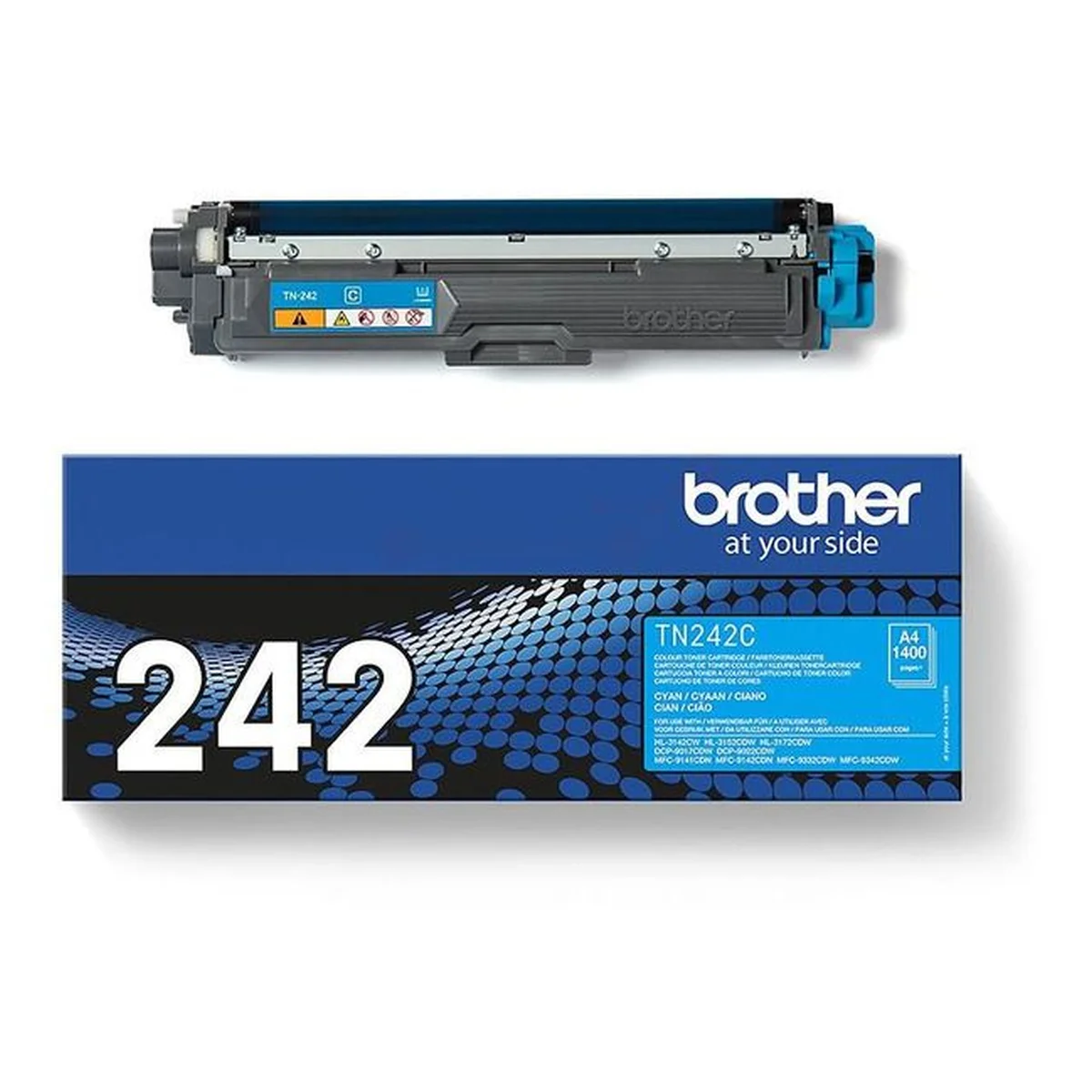 Brother TN-242C Toner cyan 1.400 Seiten