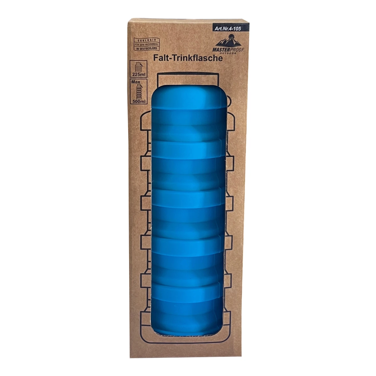 Trinkflasche 0,5L, faltbar