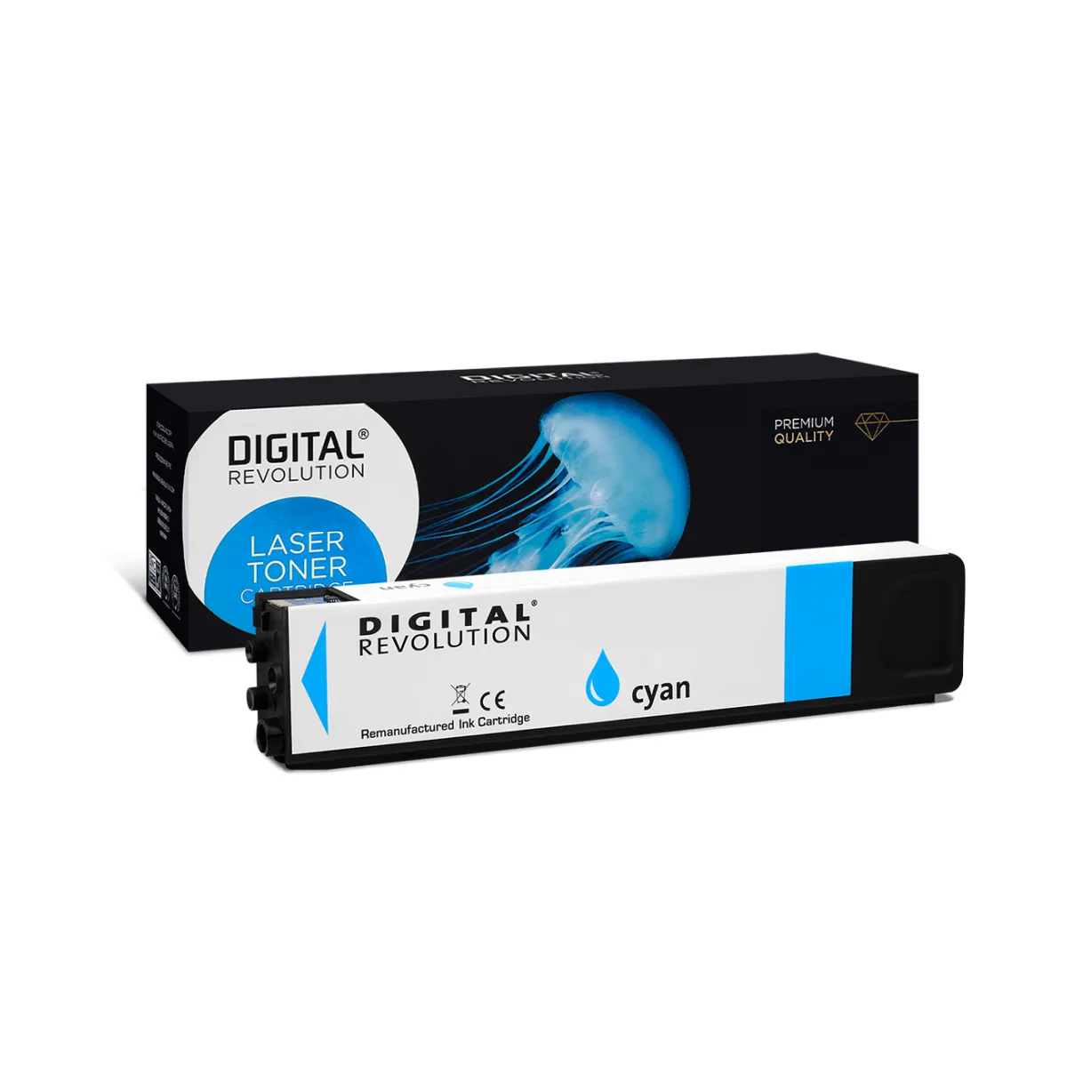 HP 973X - alternative Patrone 'cyan' 110 ml - Digital Revolution