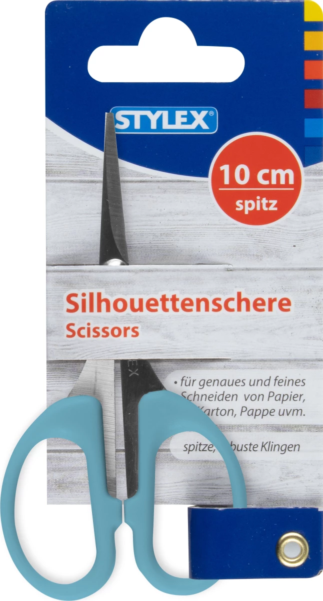 Stylex Silhouettenschere 10 cm spitz