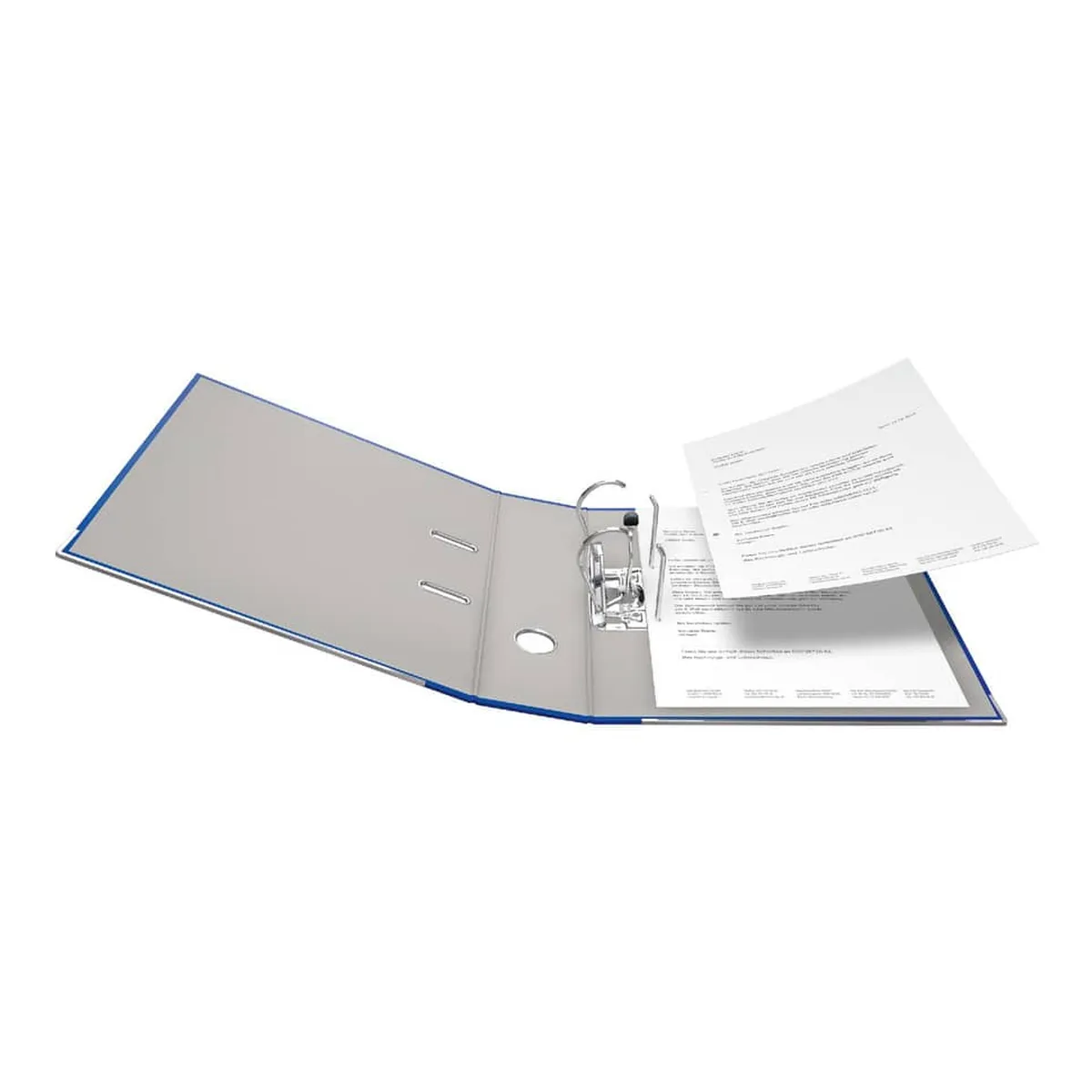 Falken Ordner PP-Color S80 - A4, 8 cm, blau