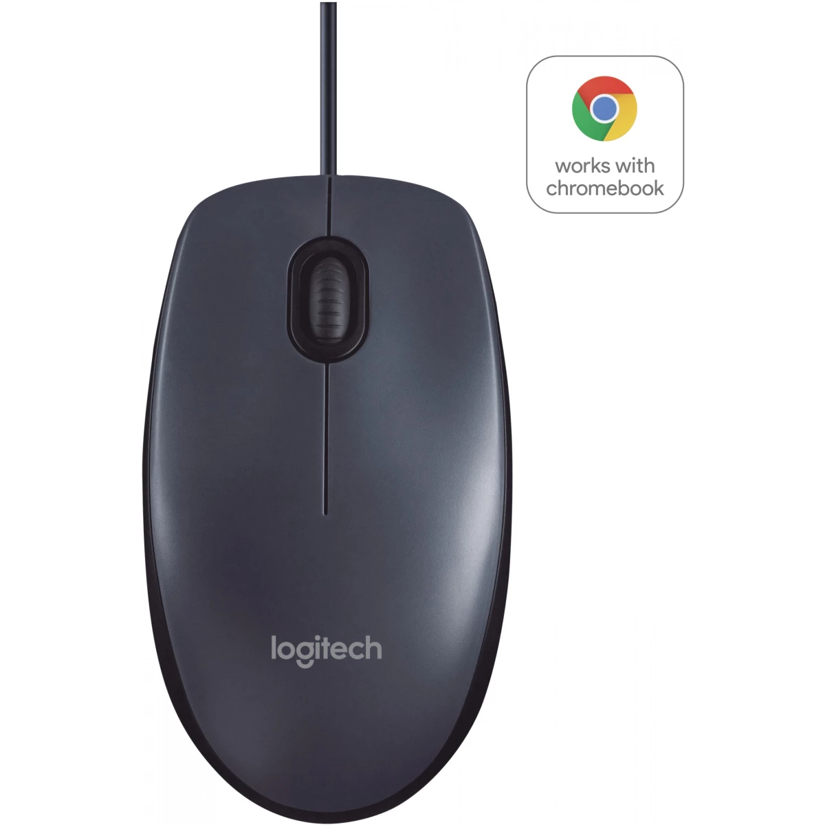 Logitech B100 Optische USB Maus schwarz