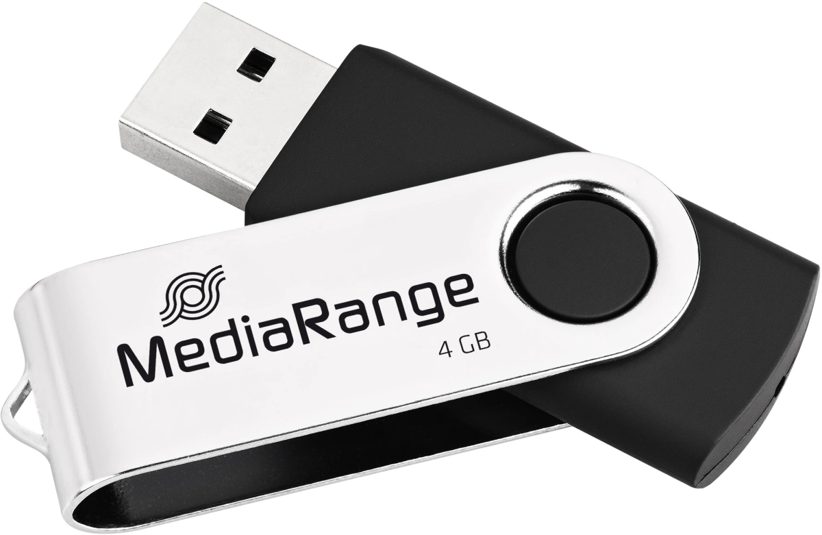 MediaRange USB Speicherstick 2.0 - 4 GB