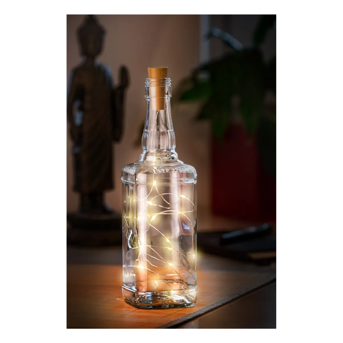 Goobay 10 x 20er LED-Flaschen-Lichterkette