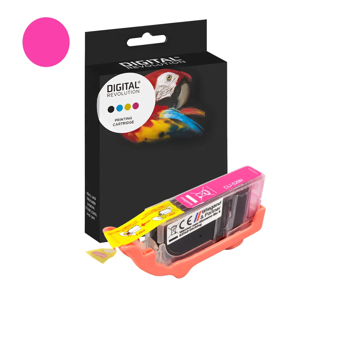 Canon CLI-526 M - alternative Reinigungspatrone 'magenta' 10 ml - Digital Revolution
