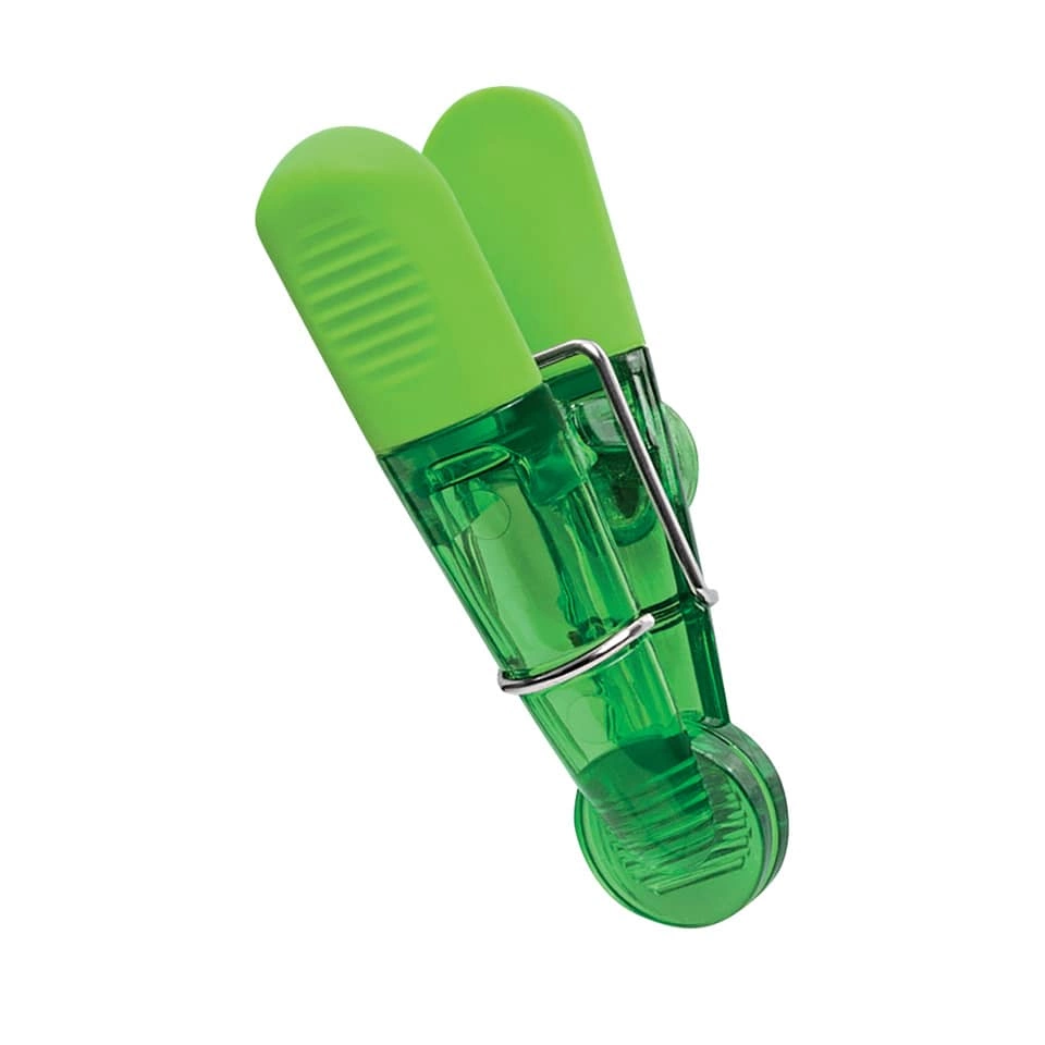 Wedo Notizhalter Magnet GLOSSY - 4 Stück, sortiert