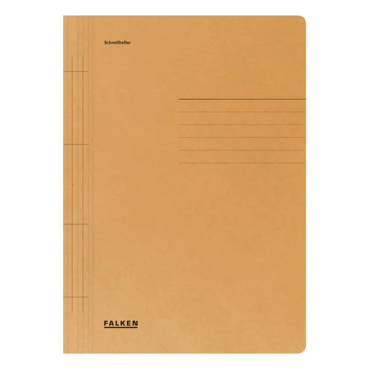 Falken Schnellhefter - A4, 250 Blatt, Manilakarton (RC), orange