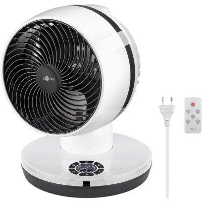 9 Zoll 3D-Bodenventilator mit Fernbedienung und Timer