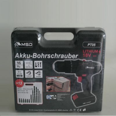 Akku-Schrauber im Koffer