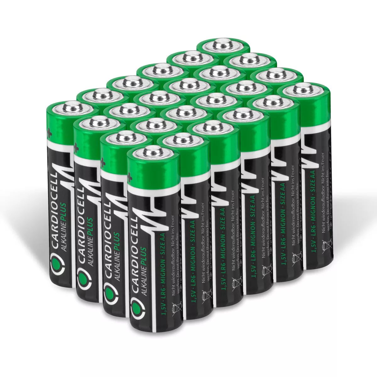 Batterien 'Mignon AA', 1,5V, 24 Stück