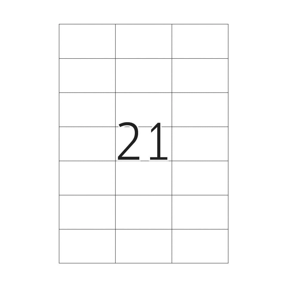 HERMA Etiketten Premium - 70 x 42,3 mm, weiß, matt, 4200 Stück HERMA Etiketten Premium - 70 x 42,3 mm, weiß, matt, 4200 Stück