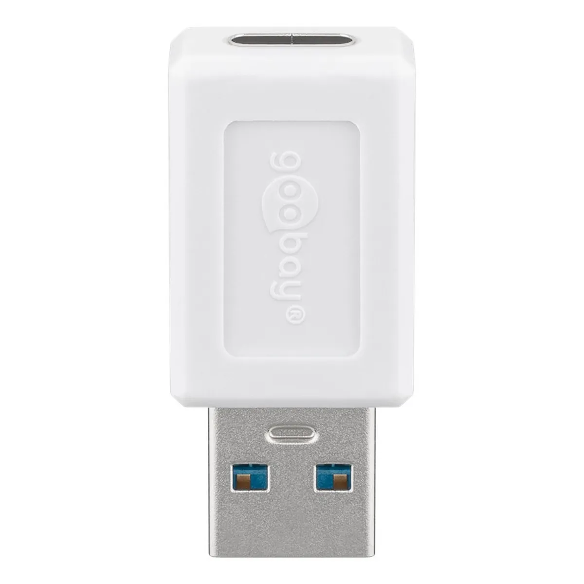 Goobay USB 3.0 SuperSpeed Adapter auf USB-C™, weiß