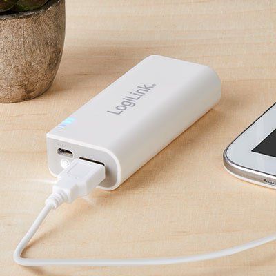 Powerbank 5000 mAh mit Ladekabel