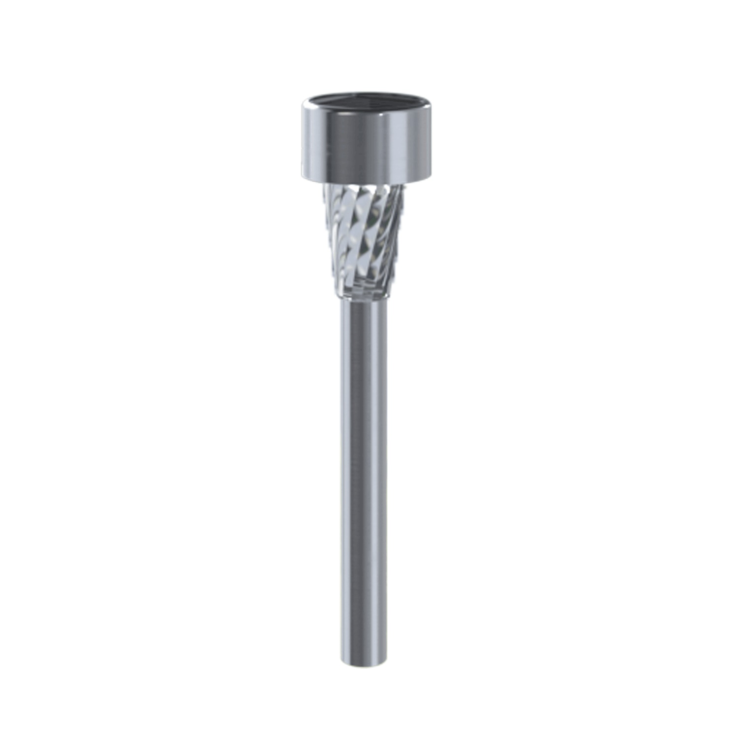 Aigostar LED Solar Außenleuchte, silber